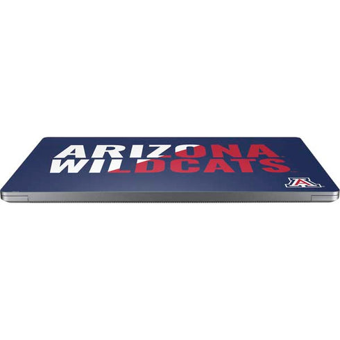 University of Arizona Wildcats Logo Split Blue Universal Laptop 16in (13 x 9.4in) Skin