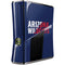 University of Arizona Wildcats Logo Split Blue Xbox 360 Slim (2010) Skin