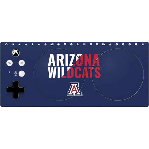 University of Arizona Wildcats Logo Split Blue Xbox Adaptive Controller Skin
