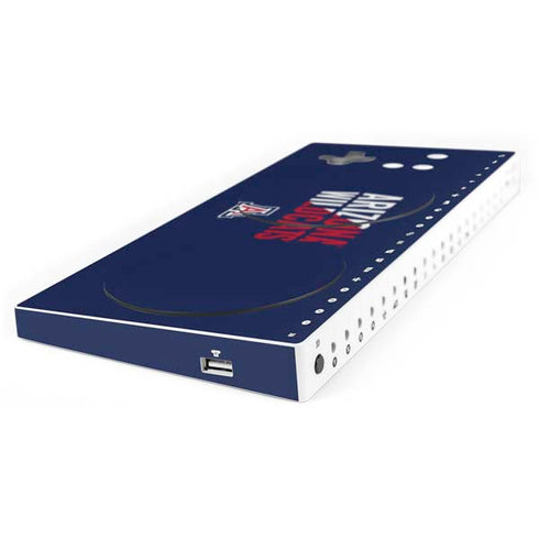 University of Arizona Wildcats Logo Split Blue Xbox Adaptive Controller Skin