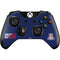 University of Arizona Wildcats Logo Split Blue Xbox One Controller Skin