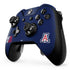University of Arizona Wildcats Logo Split Blue Xbox One Elite Controller Skin