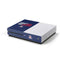 University of Arizona Wildcats Logo Split Blue Xbox One S Console Skin