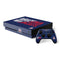 University of Arizona Wildcats Logo Split Blue Xbox One X Bundle Skin