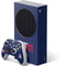 University of Arizona Wildcats Logo Split Blue Xbox Series S Bundle Skin