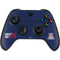 University of Arizona Wildcats Logo Split Blue Xbox Series X Controller Skin