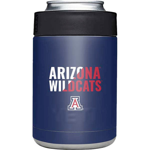 University of Arizona Wildcats Logo Split Blue Yeti Colster Can Insulator Skin