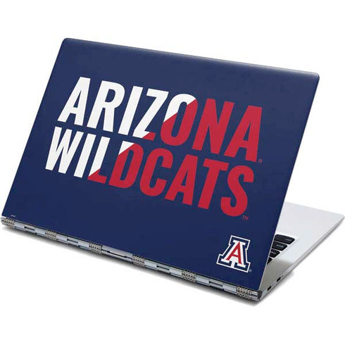 University of Arizona Wildcats Logo Split Blue Yoga 910 2-in-1 14in Touch-Screen Skin