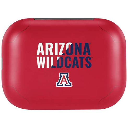 University of Arizona Wildcats Logo Split Red Amazon Echo Buds Skin