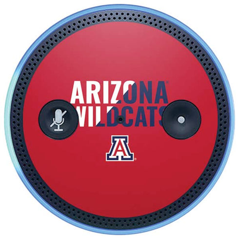 University of Arizona Wildcats Logo Split Red Amazon Echo Skin