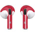 University of Arizona Wildcats Logo Split Red Apple AirPods (3rd Gen 2021) Skin