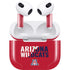University of Arizona Wildcats Logo Split Red Apple AirPods (3rd Gen 2021) Skin