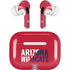 University of Arizona Wildcats Logo Split Red Apple AirPods Pro Skin