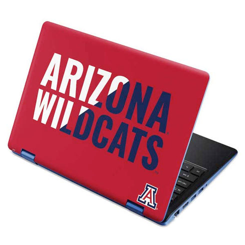 University of Arizona Wildcats Logo Split Red Aspire R11 11.6in Skin