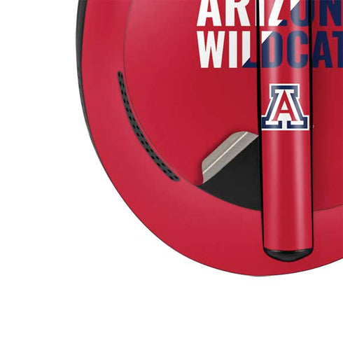 University of Arizona Wildcats Logo Split Red Bose Noise Cancelling Headphones 700 Skin