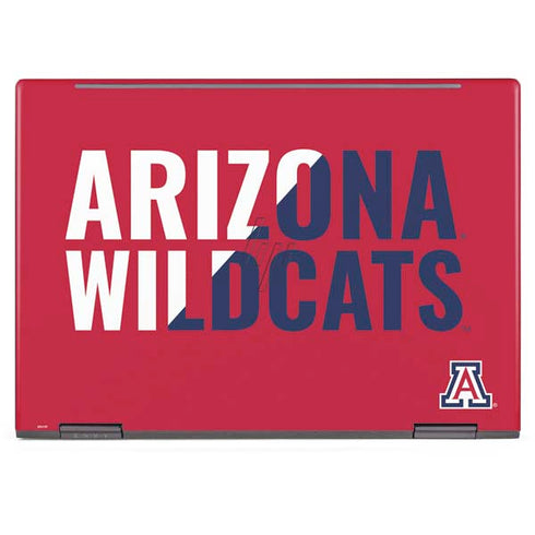 University of Arizona Wildcats Logo Split Red HP Envy Skin