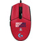 University of Arizona Wildcats Logo Split Red G203 Prodigy RGB Wired Gaming Mouse Skin