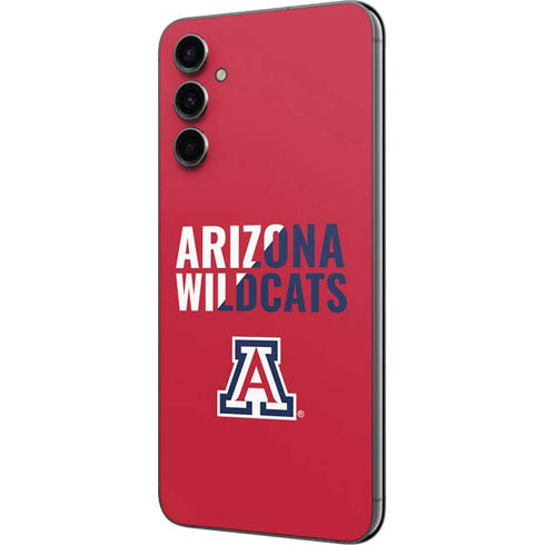 University of Arizona Wildcats Logo Split Red Galaxy A14 5G Skin