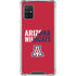 University of Arizona Wildcats Logo Split Red Galaxy A51 5G Clear Case