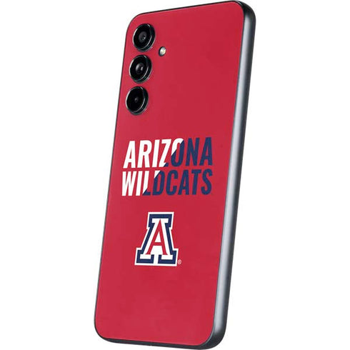 University of Arizona Wildcats Logo Split Red Galaxy A54 5G Skin