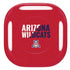 University of Arizona Wildcats Logo Split Red Galaxy Buds Live Skin
