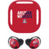 University of Arizona Wildcats Logo Split Red Galaxy Buds Pro Skin