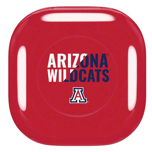 University of Arizona Wildcats Logo Split Red Galaxy Buds Pro Skin