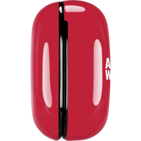 University of Arizona Wildcats Logo Split Red Galaxy Buds Pro Skin