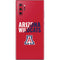 University of Arizona Wildcats Logo Split Red Galaxy Note 10 Plus Skin