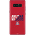University of Arizona Wildcats Logo Split Red Galaxy Note 8 Skin
