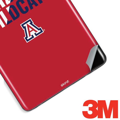 University of Arizona Wildcats Logo Split Red Galaxy Note 8 Skin