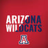 University of Arizona Wildcats Logo Split Red Galaxy Note 8 Skin