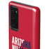 University of Arizona Wildcats Logo Split Red Galaxy Note20 5G Pro Case