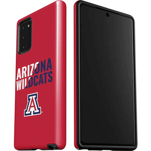 University of Arizona Wildcats Logo Split Red Galaxy Note20 5G Pro Case