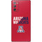 University of Arizona Wildcats Logo Split Red Galaxy Note20 5G Skin