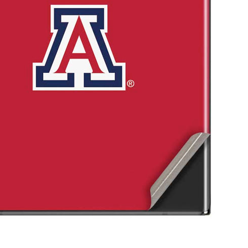 University of Arizona Wildcats Logo Split Red Galaxy Note20 Ultra 5G Skin