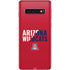 University of Arizona Wildcats Logo Split Red Galaxy S10 Skin
