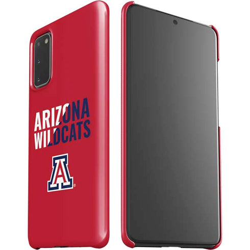 University of Arizona Wildcats Logo Split Red Galaxy S20 Lite Case