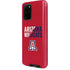 University of Arizona Wildcats Logo Split Red Galaxy S20 Plus Pro Case
