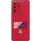 University of Arizona Wildcats Logo Split Red Galaxy S20 Ultra 5G Skin