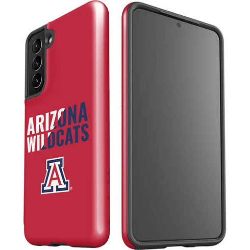 University of Arizona Wildcats Logo Split Red Galaxy S21 5G Pro Case