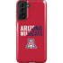 University of Arizona Wildcats Logo Split Red Galaxy S21 FE Pro Case