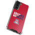 University of Arizona Wildcats Logo Split Red Galaxy S21 Plus 5G Clear Case