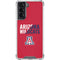 University of Arizona Wildcats Logo Split Red Galaxy S22 Clear Case