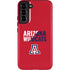 University of Arizona Wildcats Logo Split Red Galaxy S22 Plus Pro Case