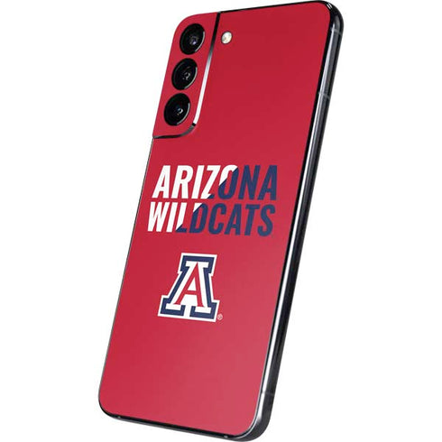 University of Arizona Wildcats Logo Split Red Galaxy S22 Plus Skin