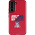 University of Arizona Wildcats Logo Split Red Galaxy S22 Pro Case