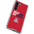 University of Arizona Wildcats Logo Split Red Galaxy S23 Clear Case