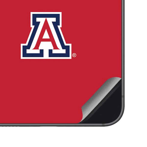 University of Arizona Wildcats Logo Split Red Galaxy S23 FE Skin