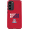 University of Arizona Wildcats Logo Split Red Galaxy S23 Plus Pro Case